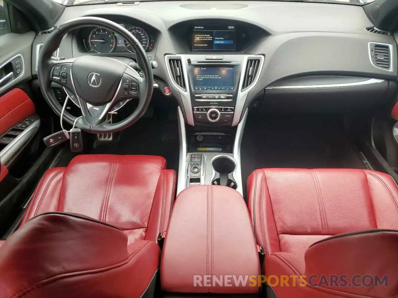 8 Photograph of a damaged car 19UUB3F88LA801902 ACURA TLX 2020