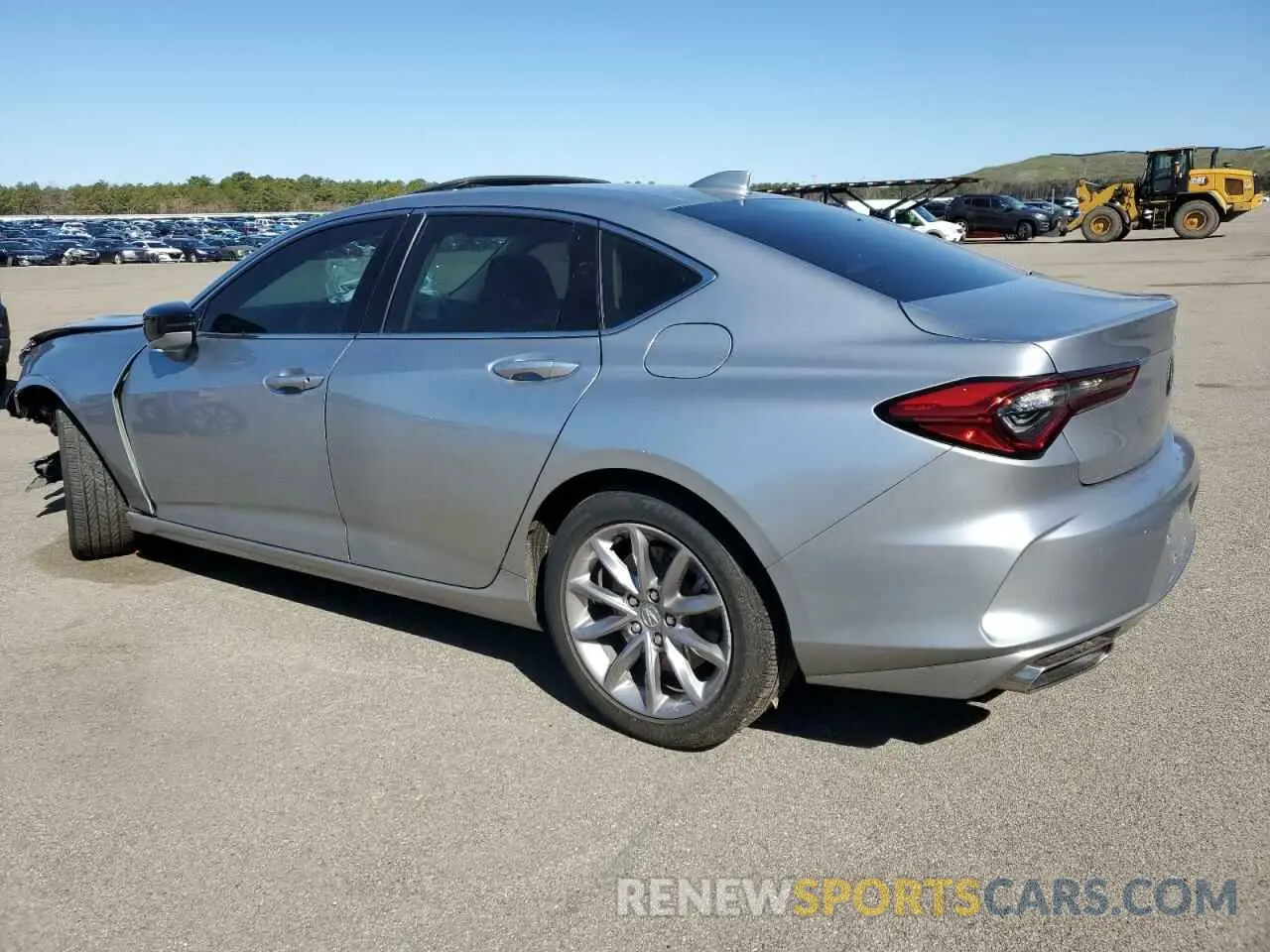2 Photograph of a damaged car 19UUB5F30MA003198 ACURA TLX 2021