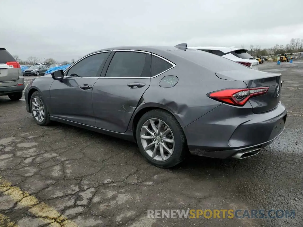 2 Фотография поврежденного автомобиля 19UUB5F30MA013231 ACURA TLX 2021