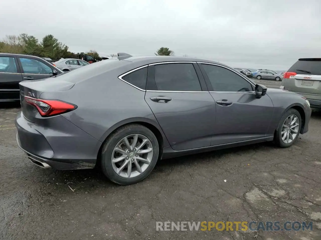 3 Фотография поврежденного автомобиля 19UUB5F30MA013231 ACURA TLX 2021