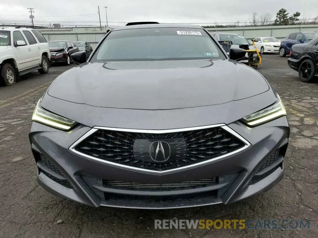 5 Фотография поврежденного автомобиля 19UUB5F30MA013231 ACURA TLX 2021