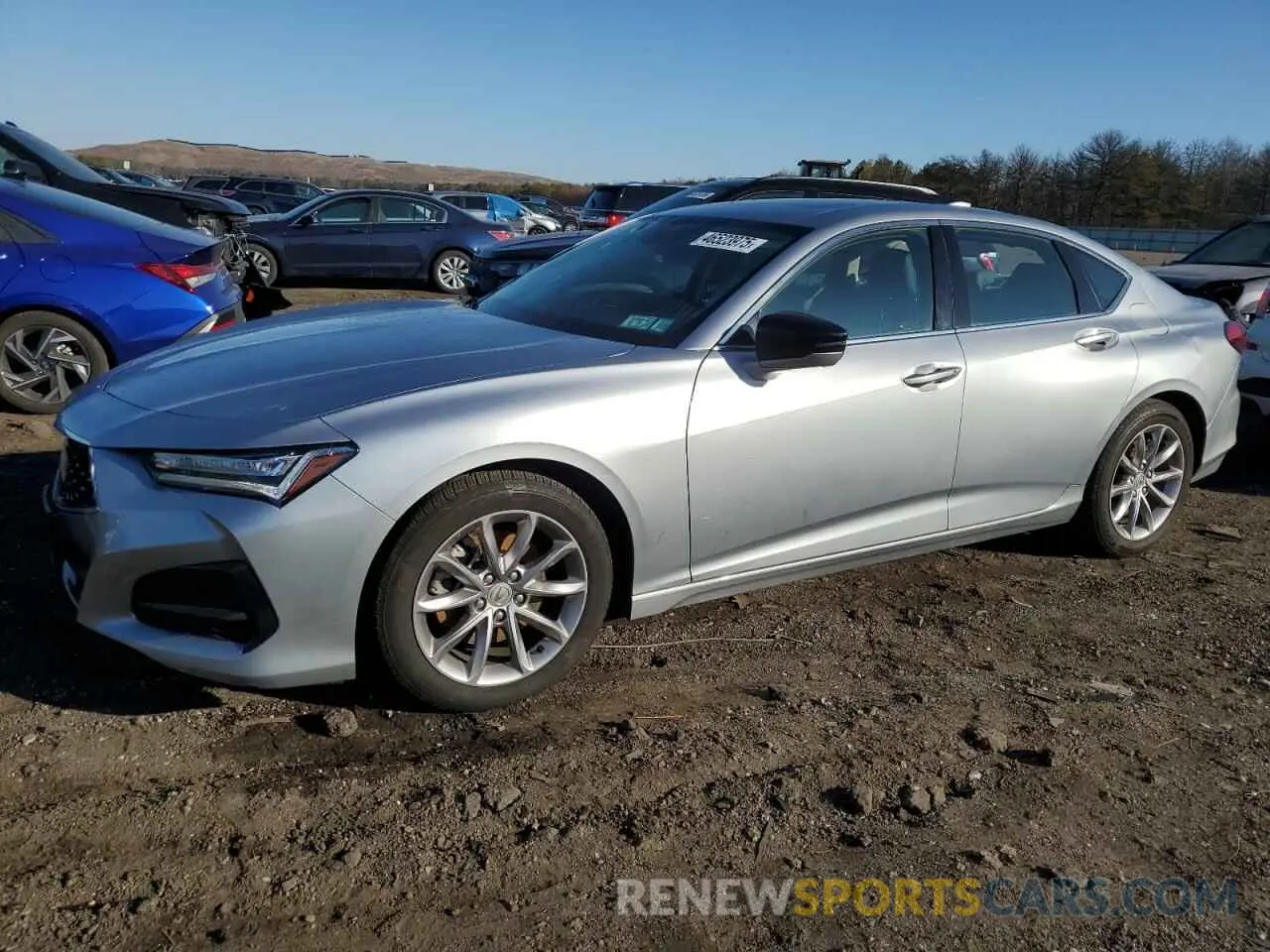 1 Фотография поврежденного автомобиля 19UUB5F31MA011939 ACURA TLX 2021