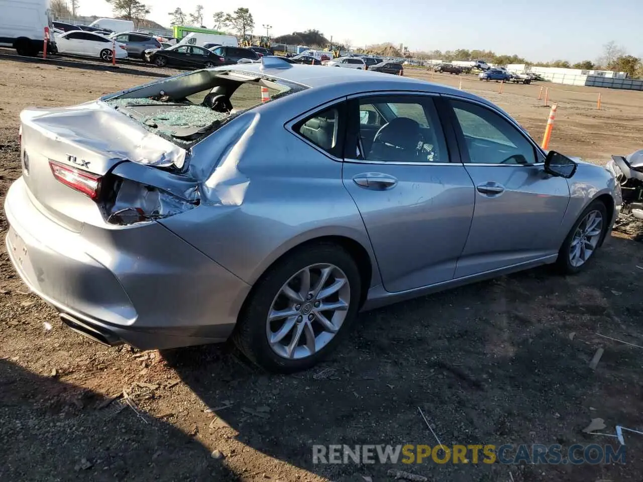 3 Фотография поврежденного автомобиля 19UUB5F31MA011939 ACURA TLX 2021