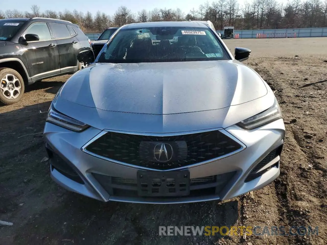 5 Фотография поврежденного автомобиля 19UUB5F31MA011939 ACURA TLX 2021