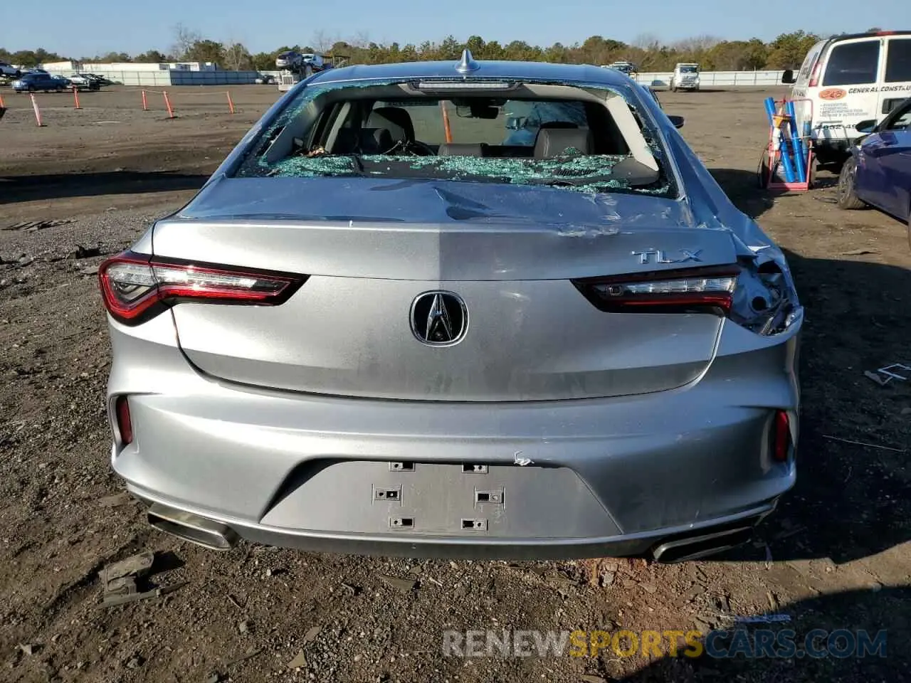 6 Фотография поврежденного автомобиля 19UUB5F31MA011939 ACURA TLX 2021