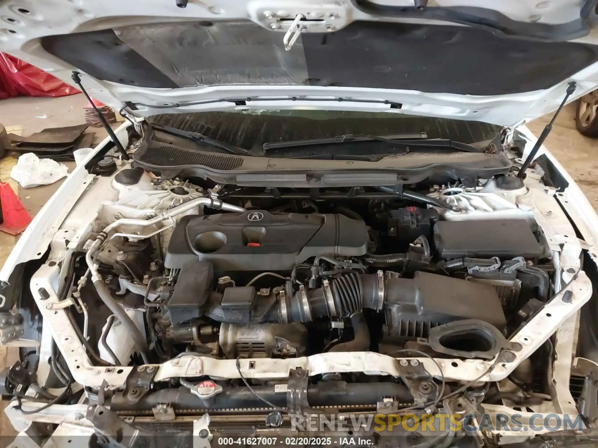 10 Фотография поврежденного автомобиля 19UUB5F33MA013207 ACURA TLX 2021