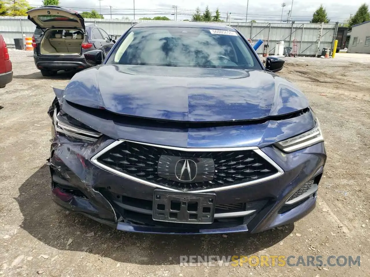 5 Photograph of a damaged car 19UUB5F35MA004394 ACURA TLX 2021