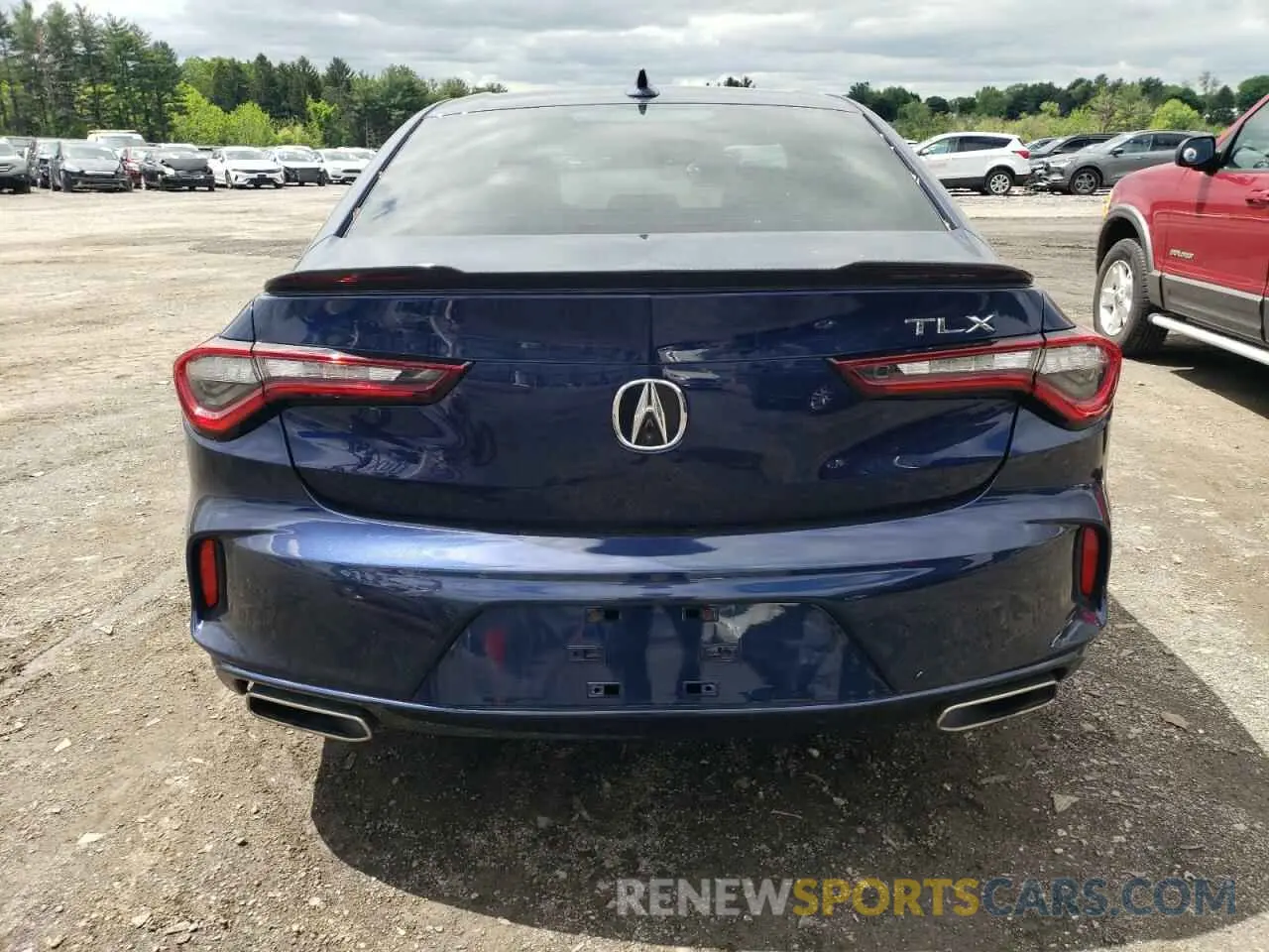 6 Photograph of a damaged car 19UUB5F35MA004394 ACURA TLX 2021