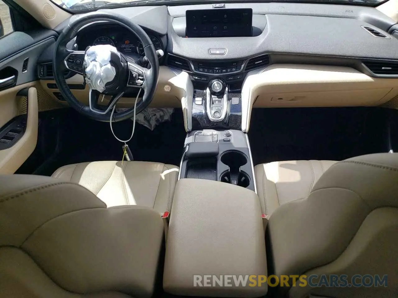 8 Photograph of a damaged car 19UUB5F35MA004394 ACURA TLX 2021