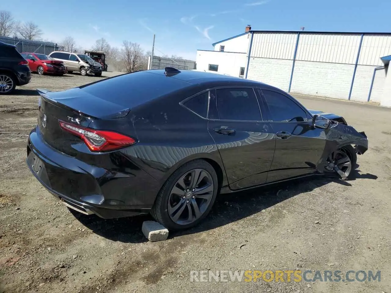 3 Photograph of a damaged car 19UUB5F37MA000363 ACURA TLX 2021