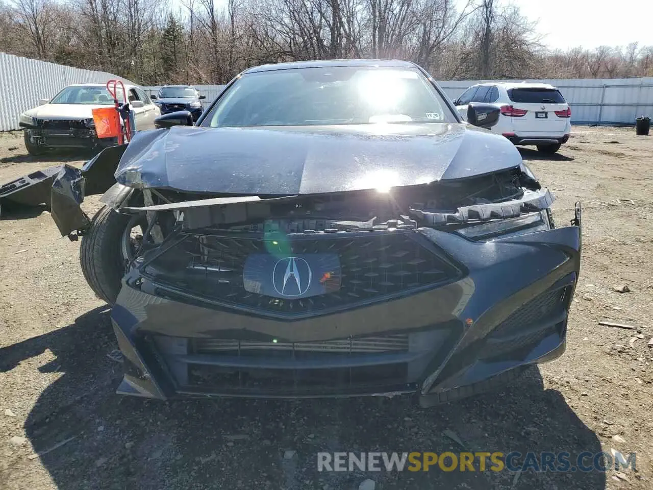 5 Photograph of a damaged car 19UUB5F37MA000363 ACURA TLX 2021