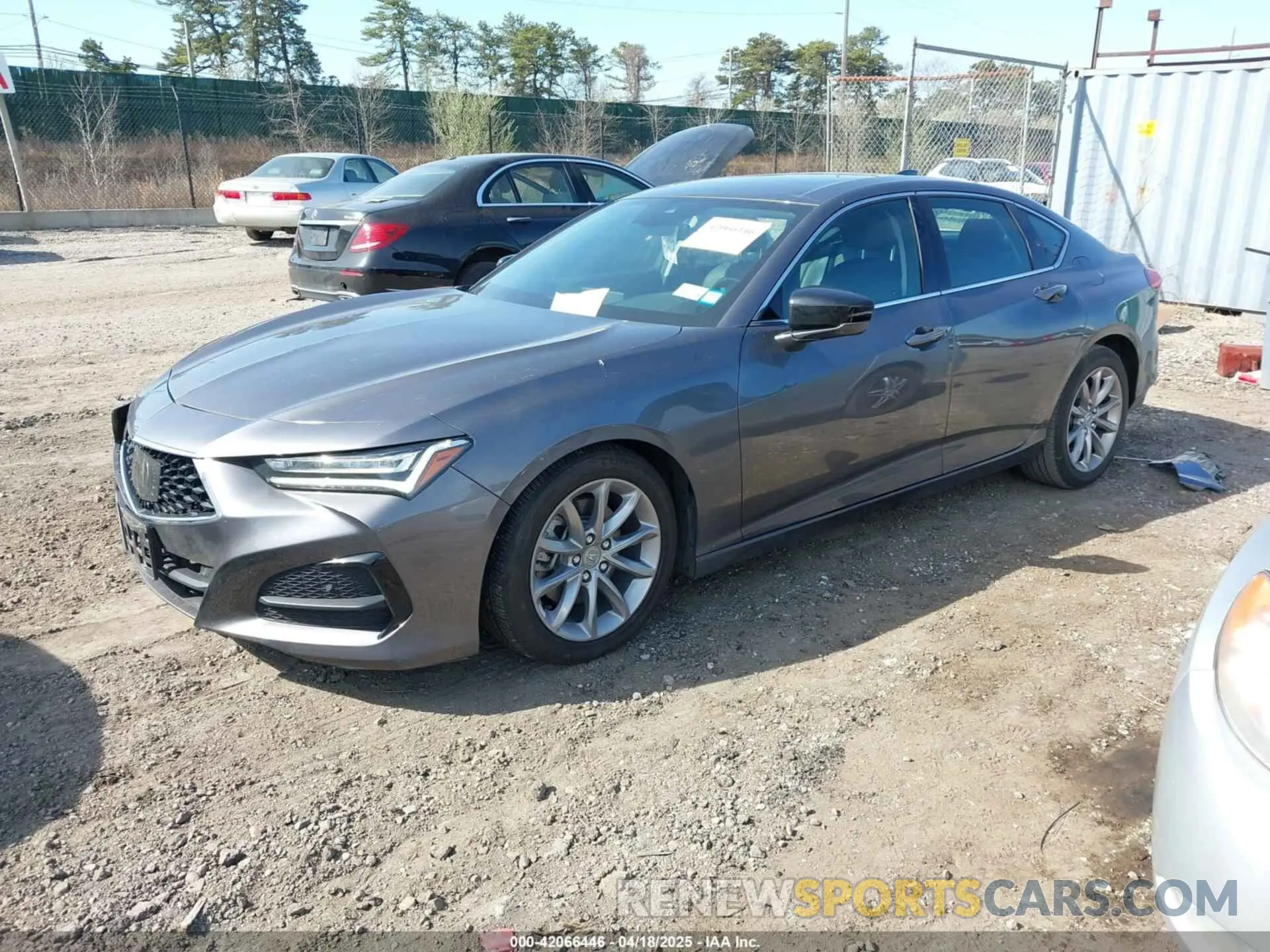 2 Photograph of a damaged car 19UUB5F39MA007413 ACURA TLX 2021