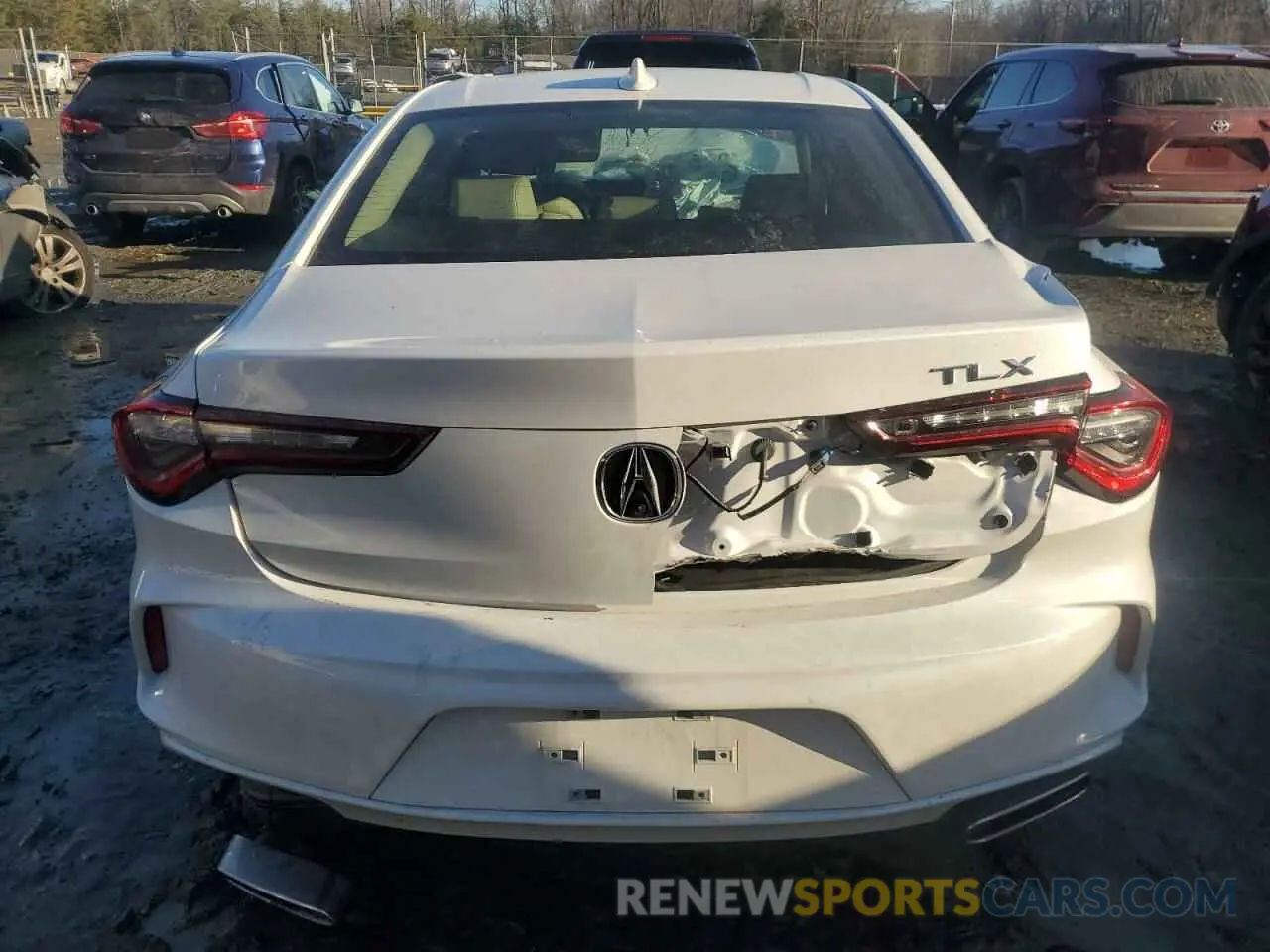 6 Photograph of a damaged car 19UUB5F39MA011428 ACURA TLX 2021