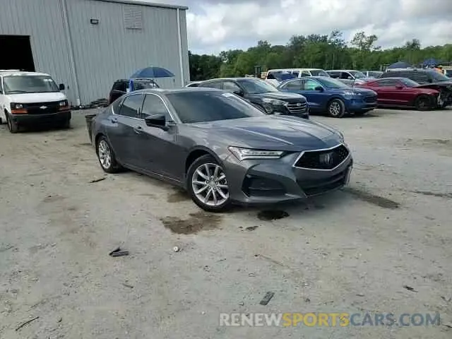 14 Photograph of a damaged car 19UUB5F39MA015107 ACURA TLX 2021