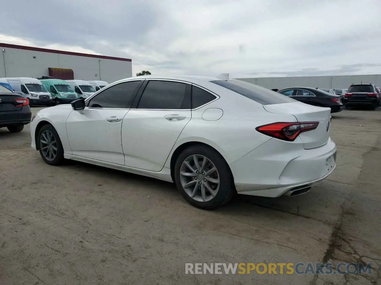 2 Photograph of a damaged car 19UUB5F3XMA002401 ACURA TLX 2021