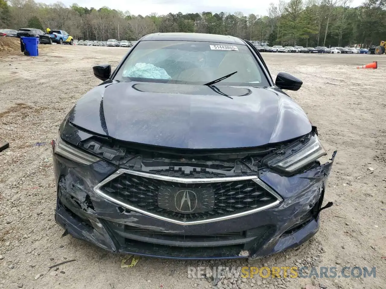 5 Photograph of a damaged car 19UUB5F41MA004868 ACURA TLX 2021