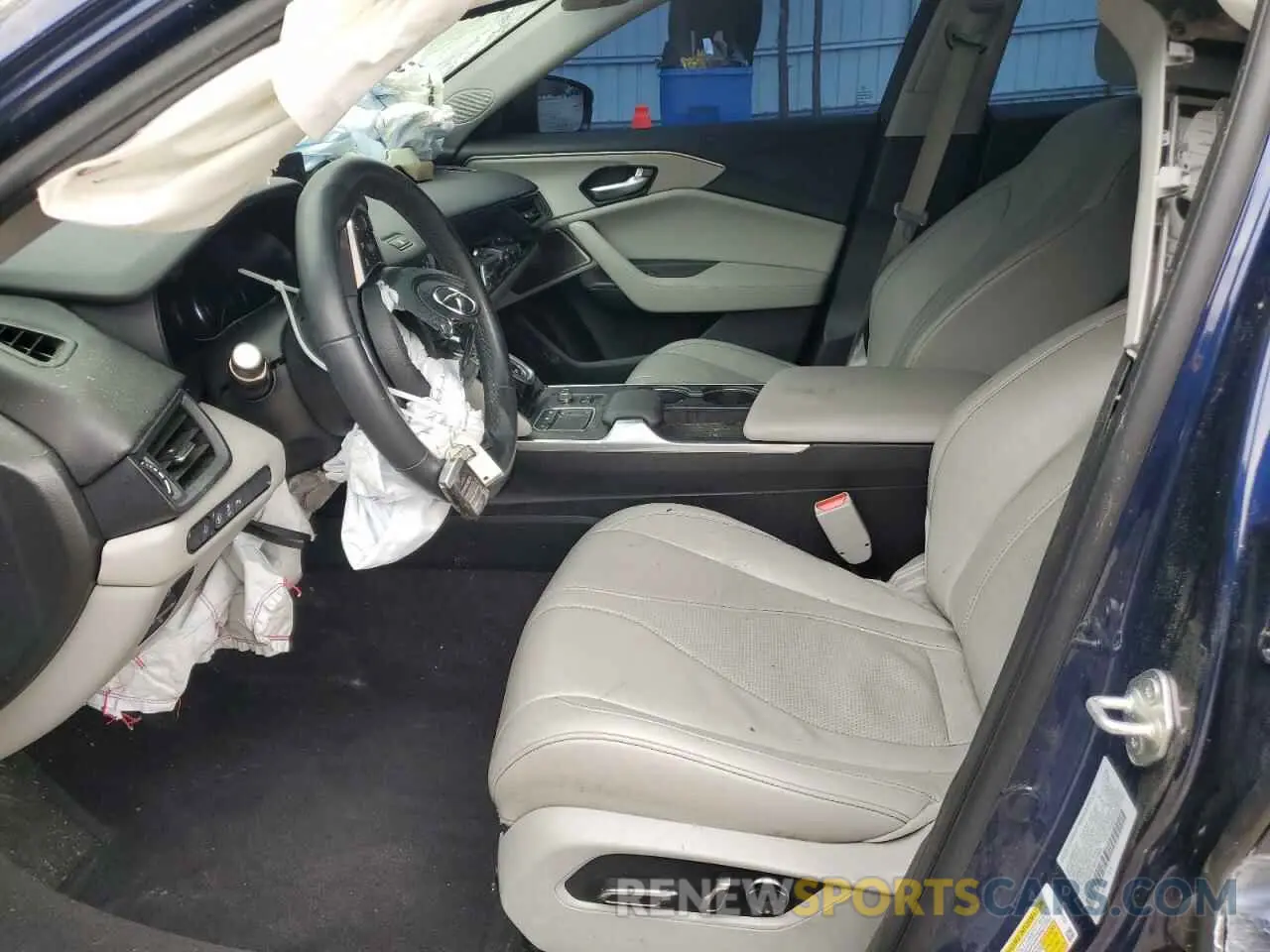 7 Photograph of a damaged car 19UUB5F41MA004868 ACURA TLX 2021