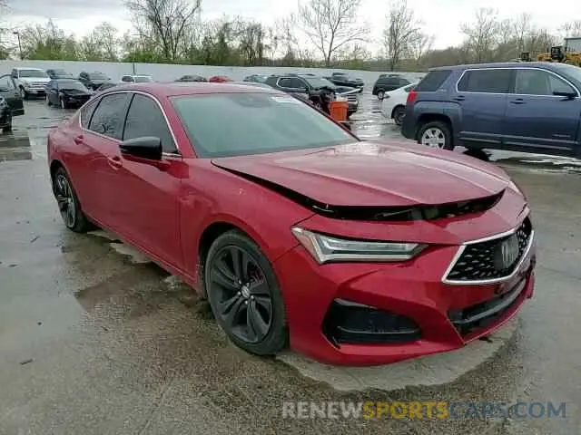 11 Photograph of a damaged car 19UUB5F42MA008752 ACURA TLX 2021
