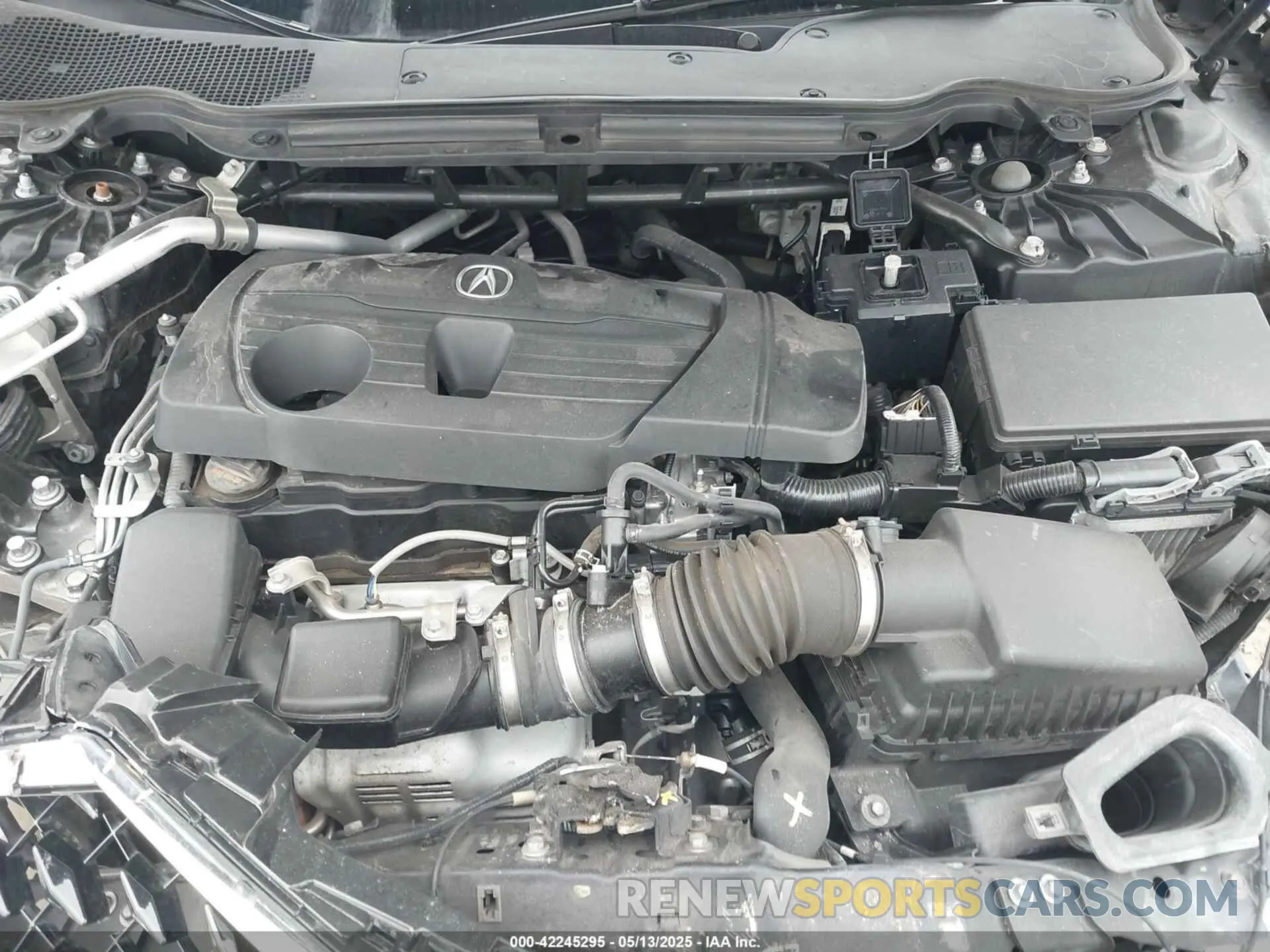 10 Photograph of a damaged car 19UUB5F42MA009559 ACURA TLX 2021