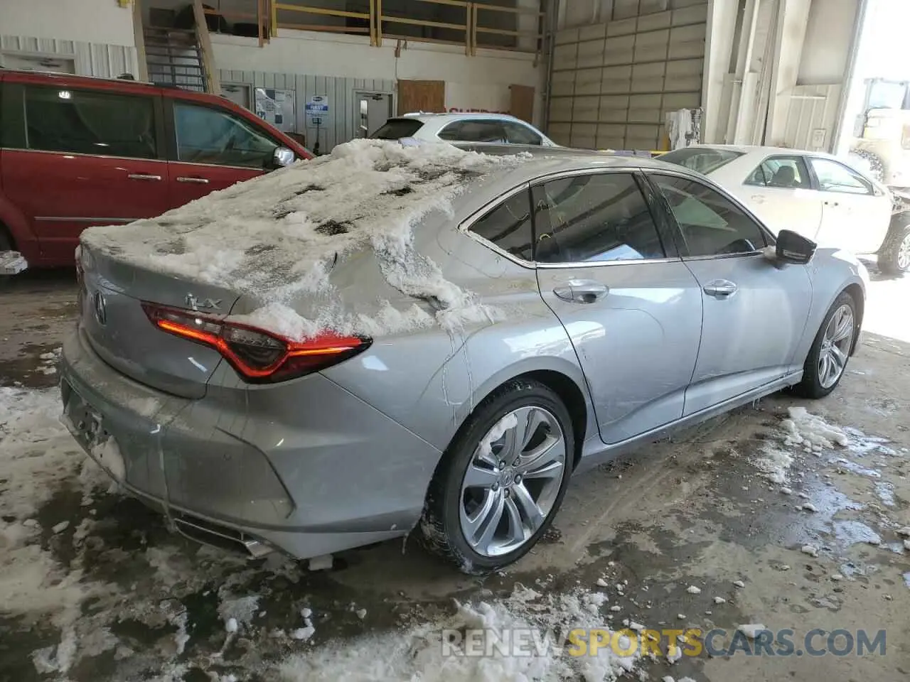 3 Photograph of a damaged car 19UUB5F43MA005021 ACURA TLX 2021