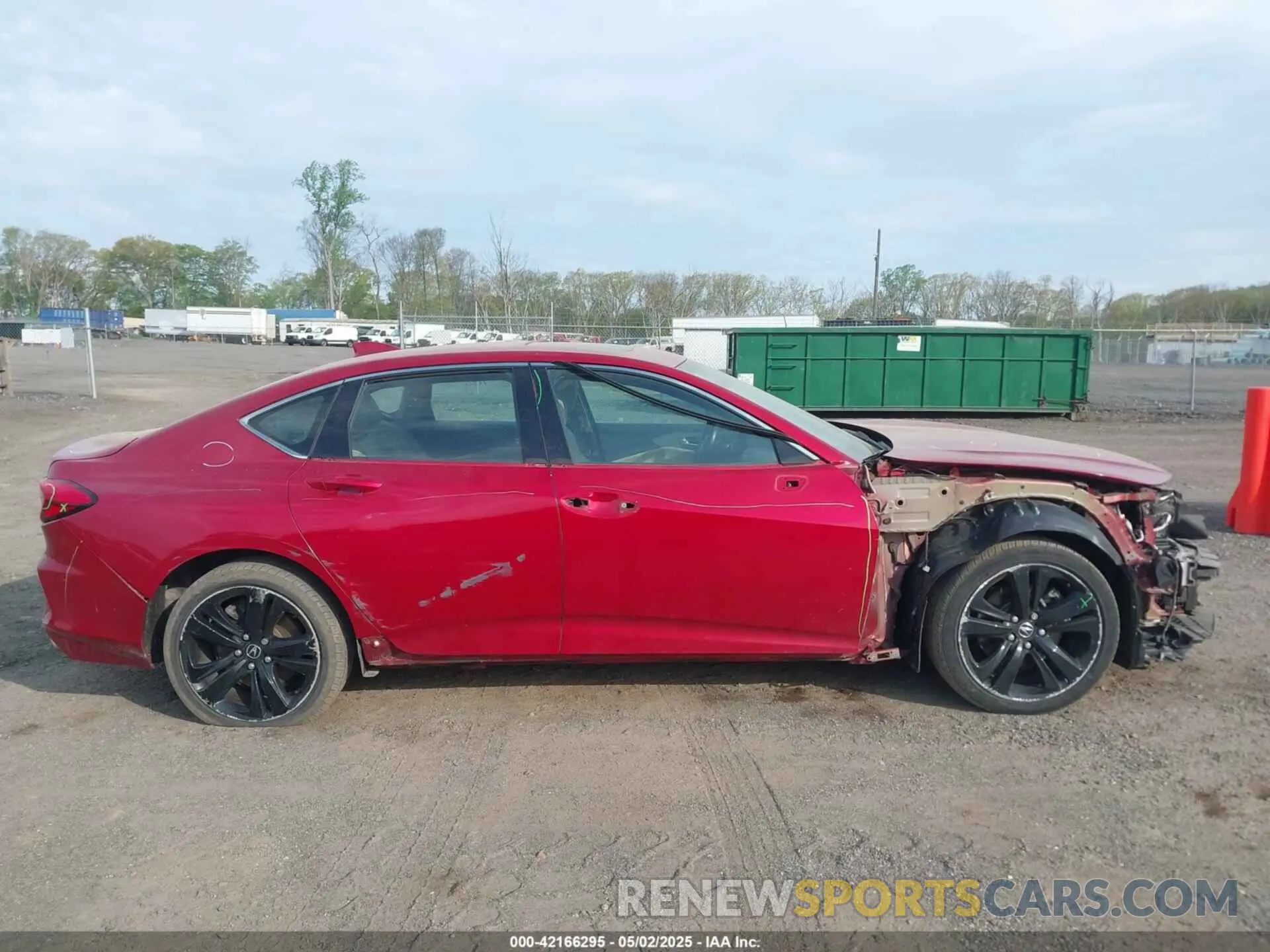 14 Photograph of a damaged car 19UUB5F44MA012074 ACURA TLX 2021