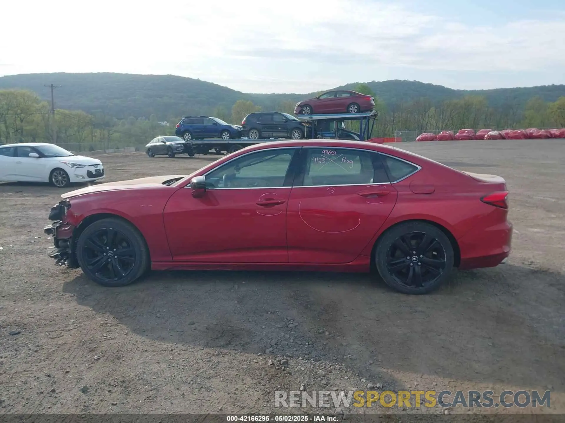 15 Photograph of a damaged car 19UUB5F44MA012074 ACURA TLX 2021