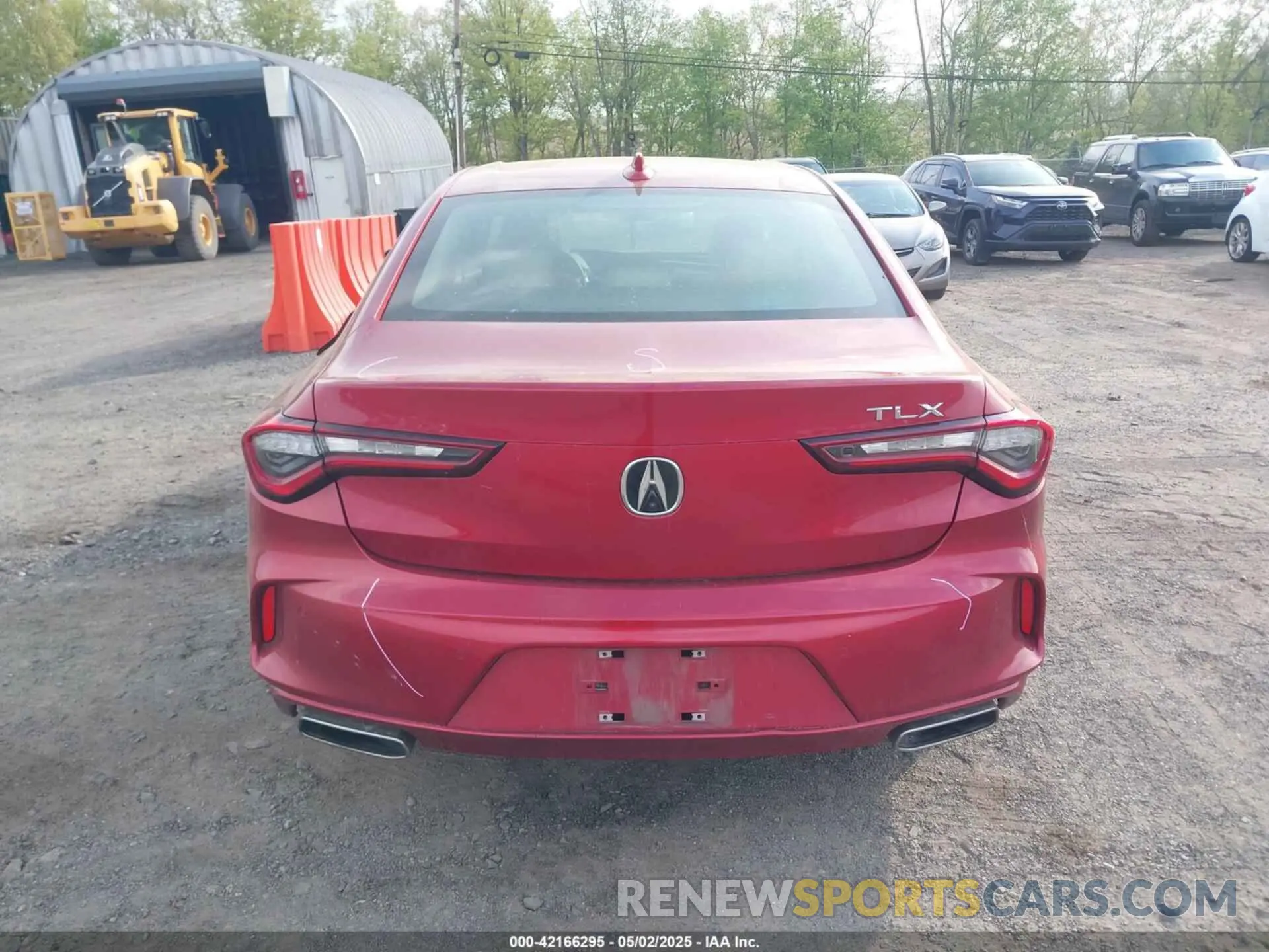 17 Photograph of a damaged car 19UUB5F44MA012074 ACURA TLX 2021