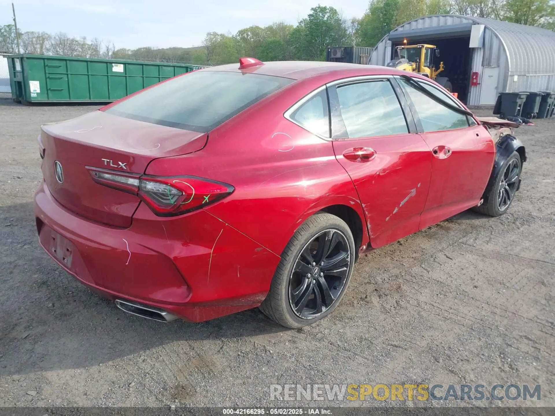 4 Photograph of a damaged car 19UUB5F44MA012074 ACURA TLX 2021