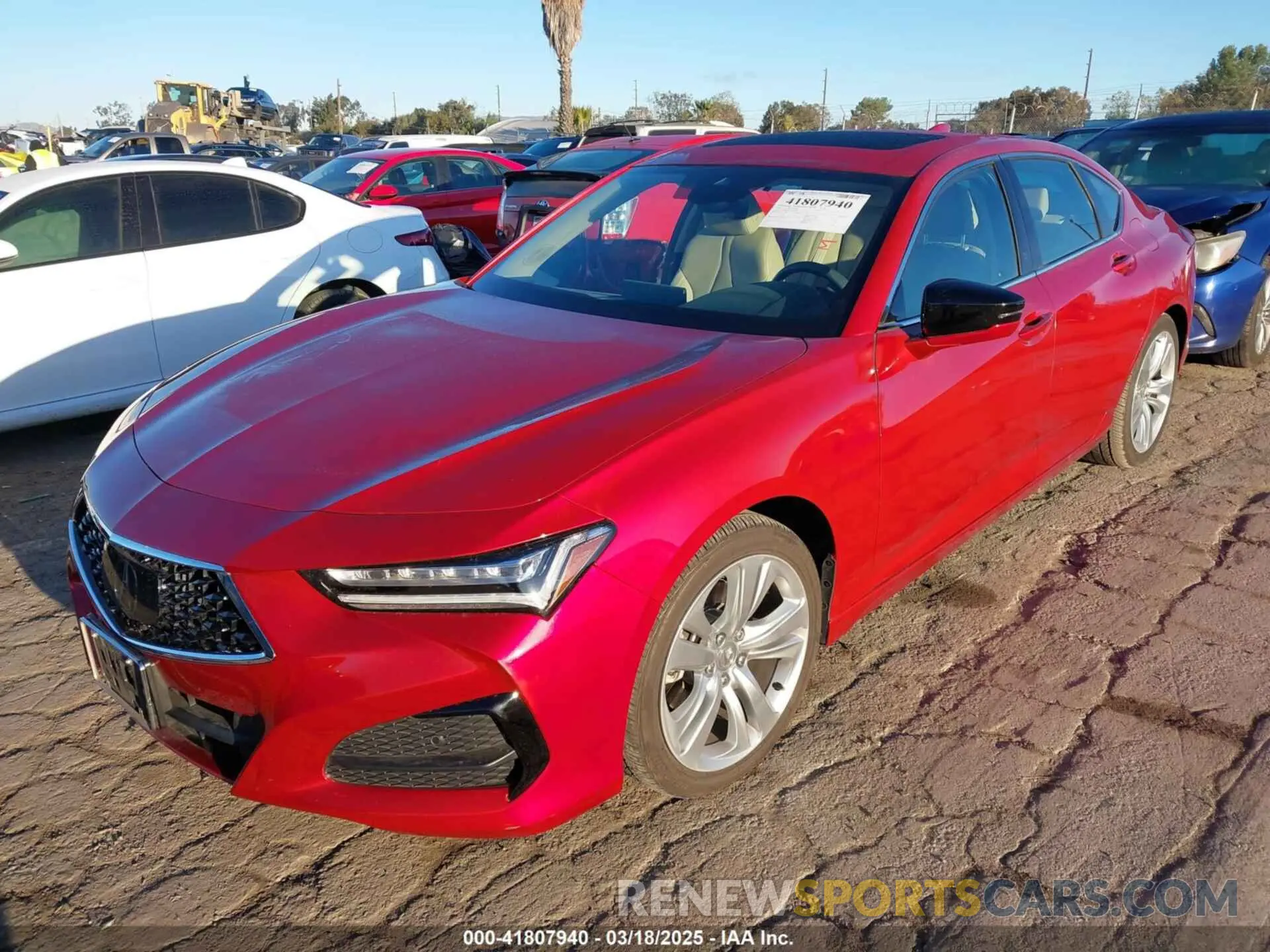 2 Фотография поврежденного автомобиля 19UUB5F45MA012066 ACURA TLX 2021