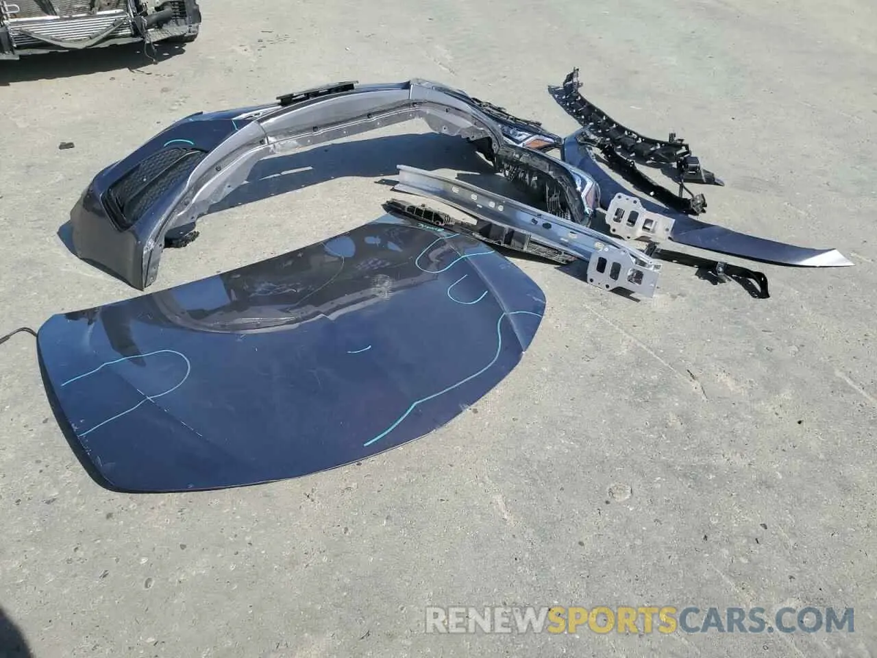 14 Photograph of a damaged car 19UUB5F46MA007605 ACURA TLX 2021