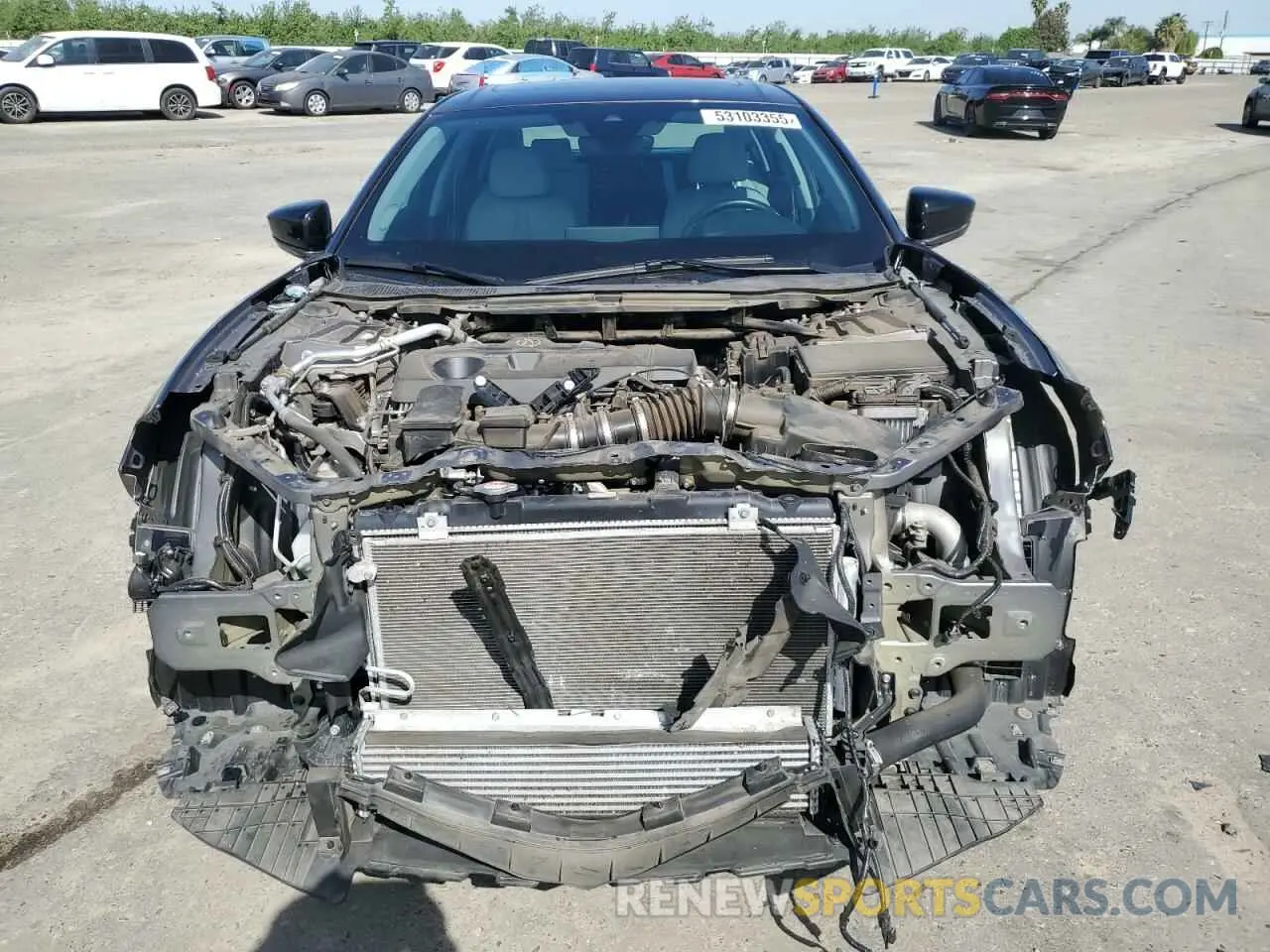 5 Photograph of a damaged car 19UUB5F46MA007605 ACURA TLX 2021