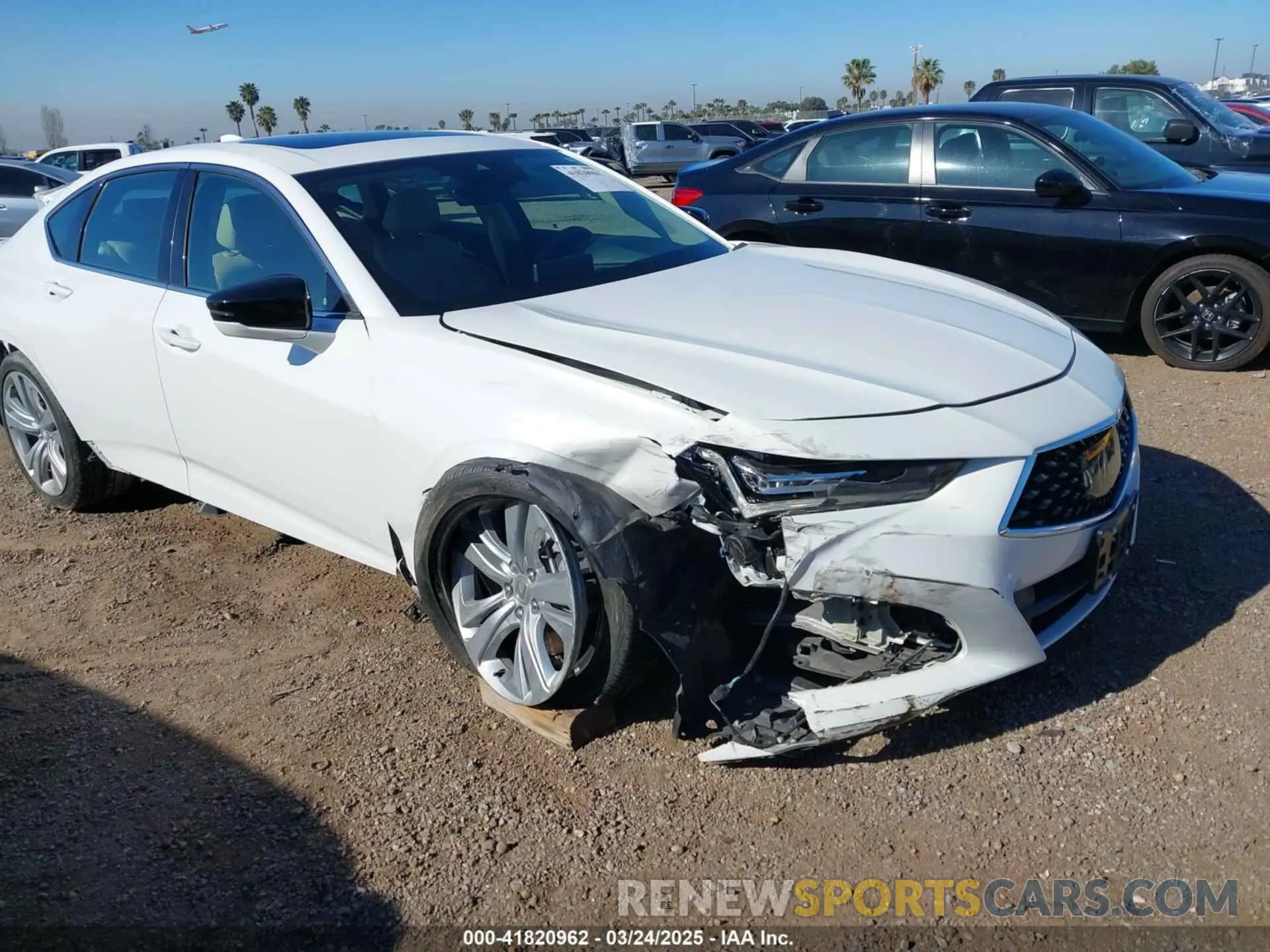 6 Фотография поврежденного автомобиля 19UUB5F48MA002731 ACURA TLX 2021