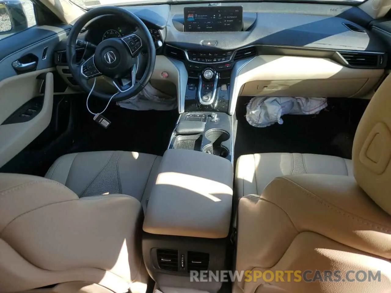 8 Photograph of a damaged car 19UUB5F48MA006715 ACURA TLX 2021