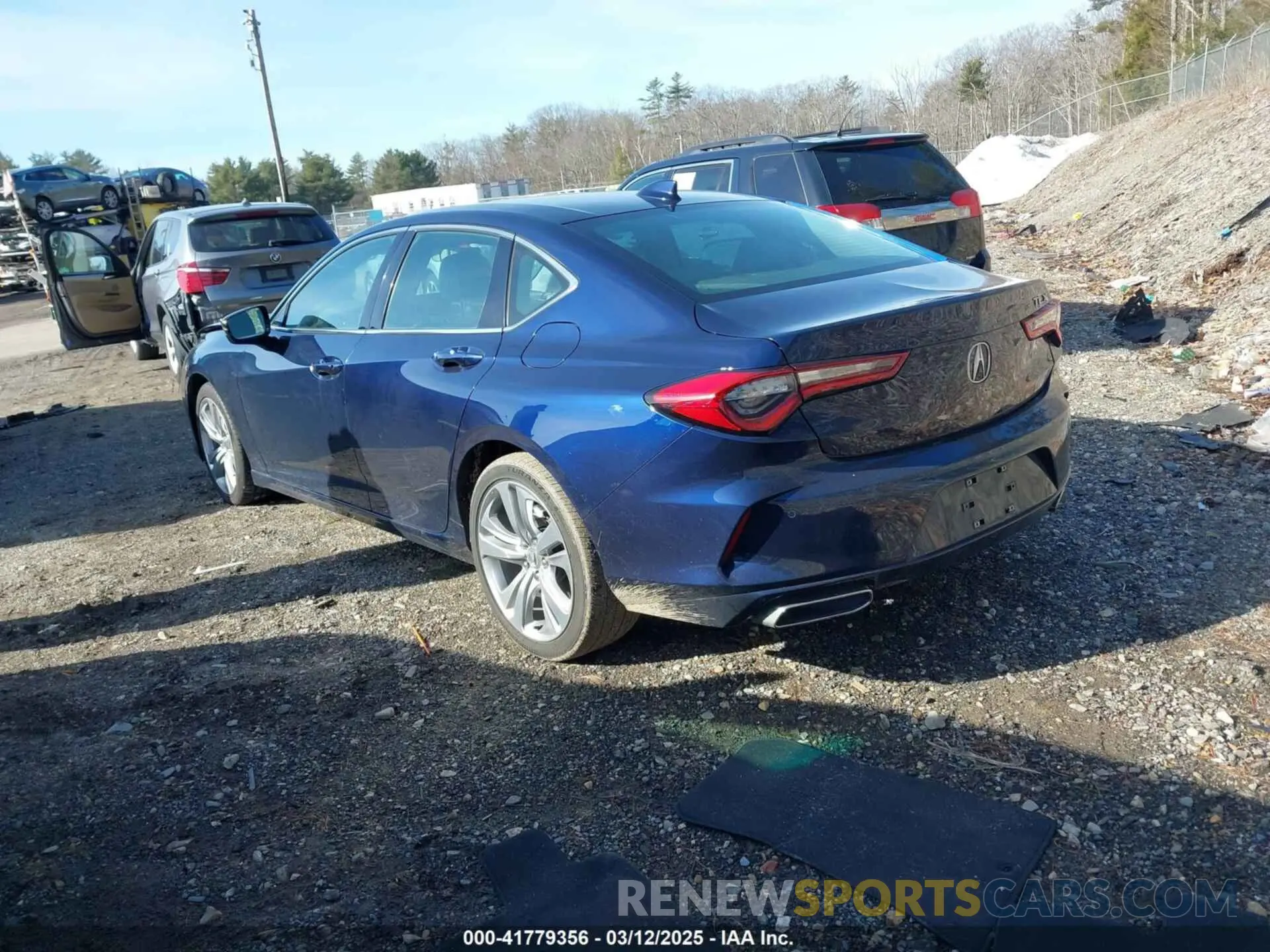 3 Photograph of a damaged car 19UUB5F48MA010750 ACURA TLX 2021
