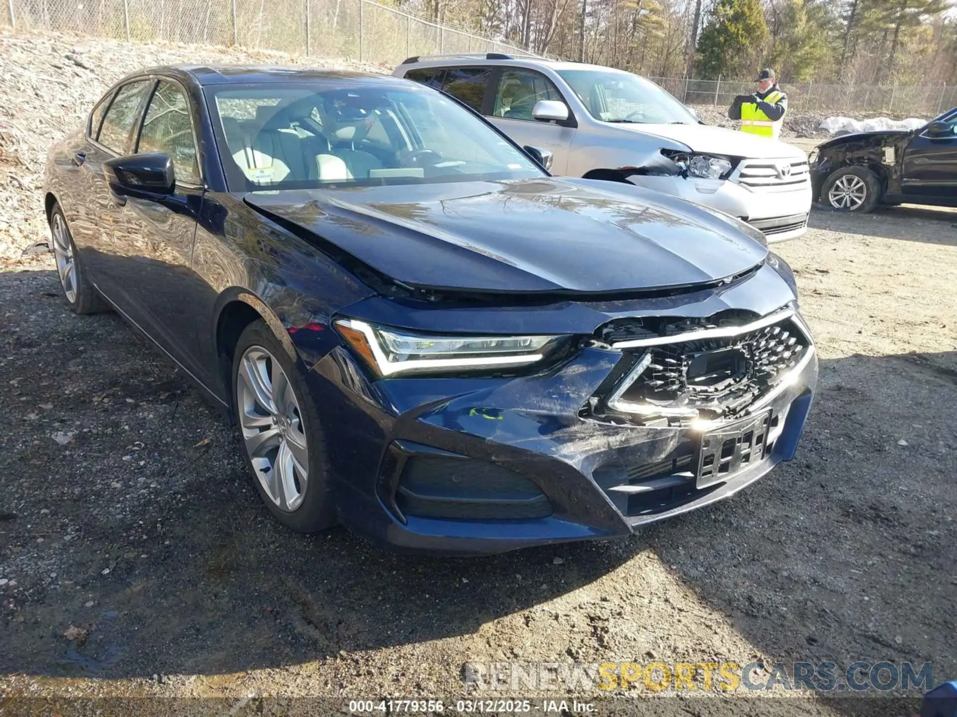 6 Photograph of a damaged car 19UUB5F48MA010750 ACURA TLX 2021