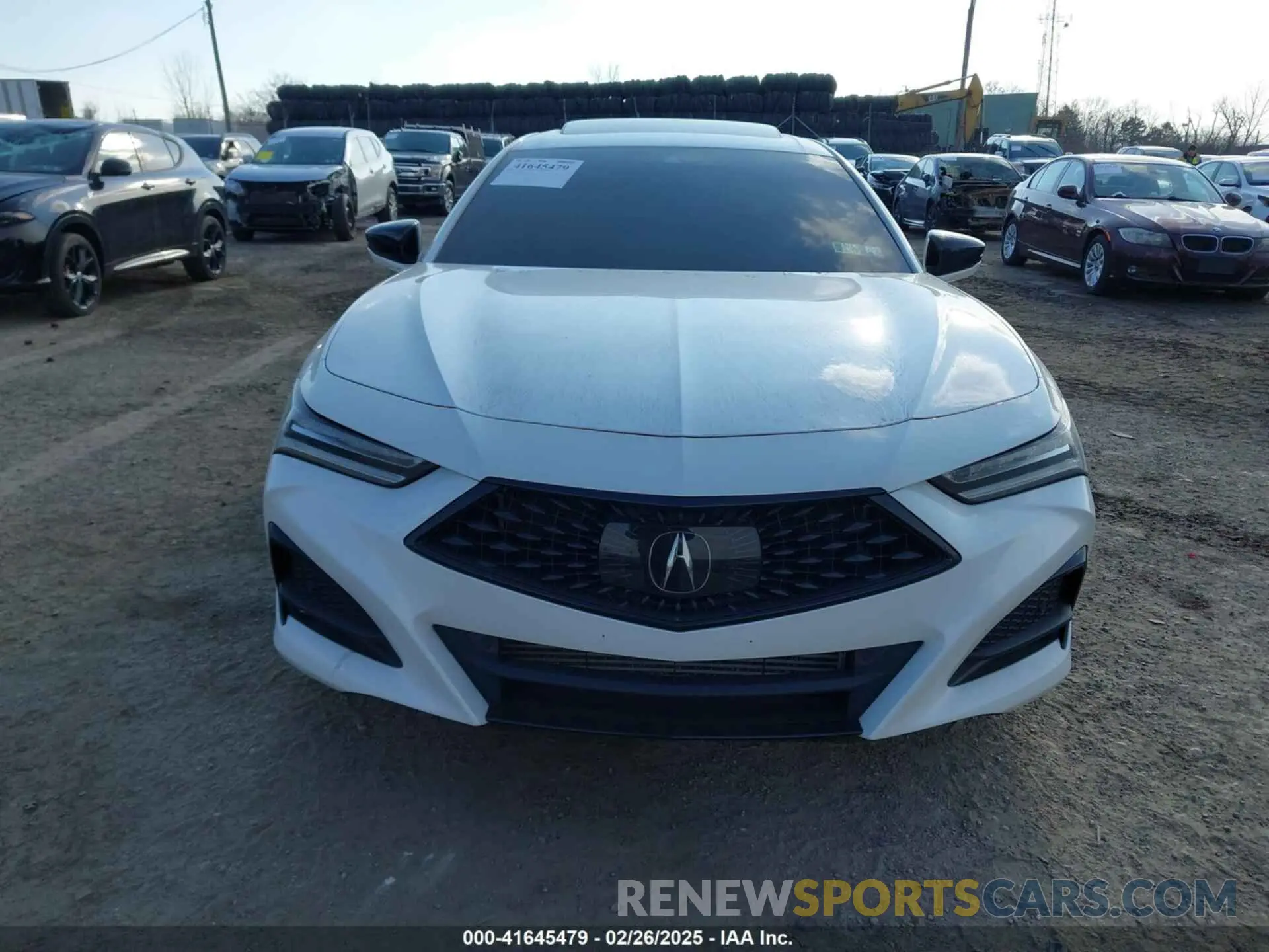 11 Photograph of a damaged car 19UUB5F50MA008399 ACURA TLX 2021
