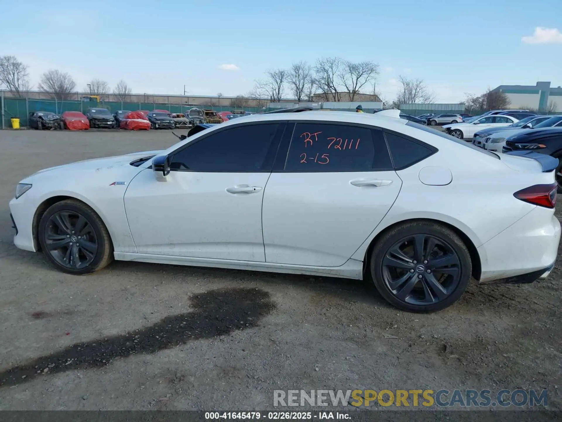 13 Photograph of a damaged car 19UUB5F50MA008399 ACURA TLX 2021