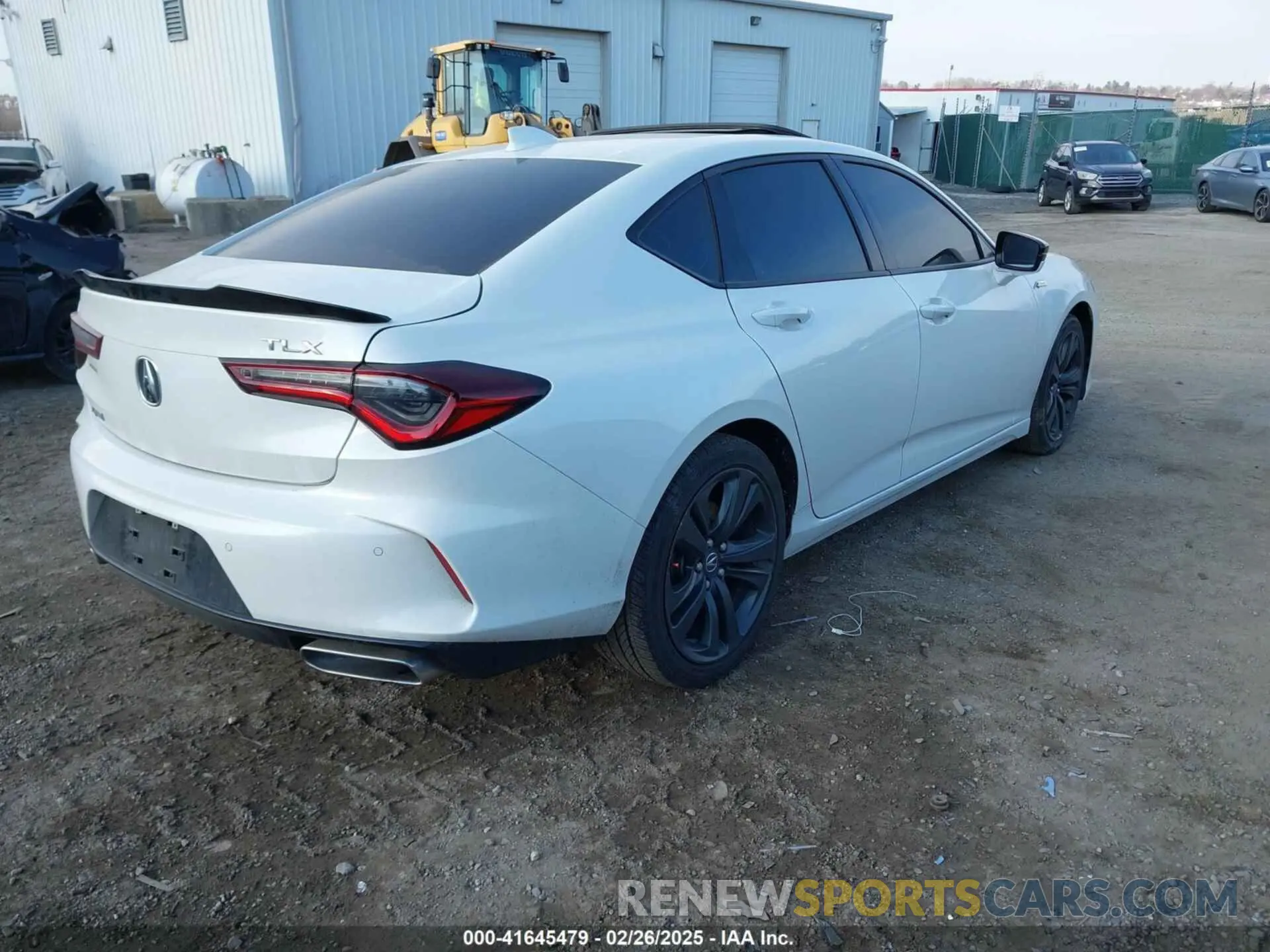 4 Photograph of a damaged car 19UUB5F50MA008399 ACURA TLX 2021