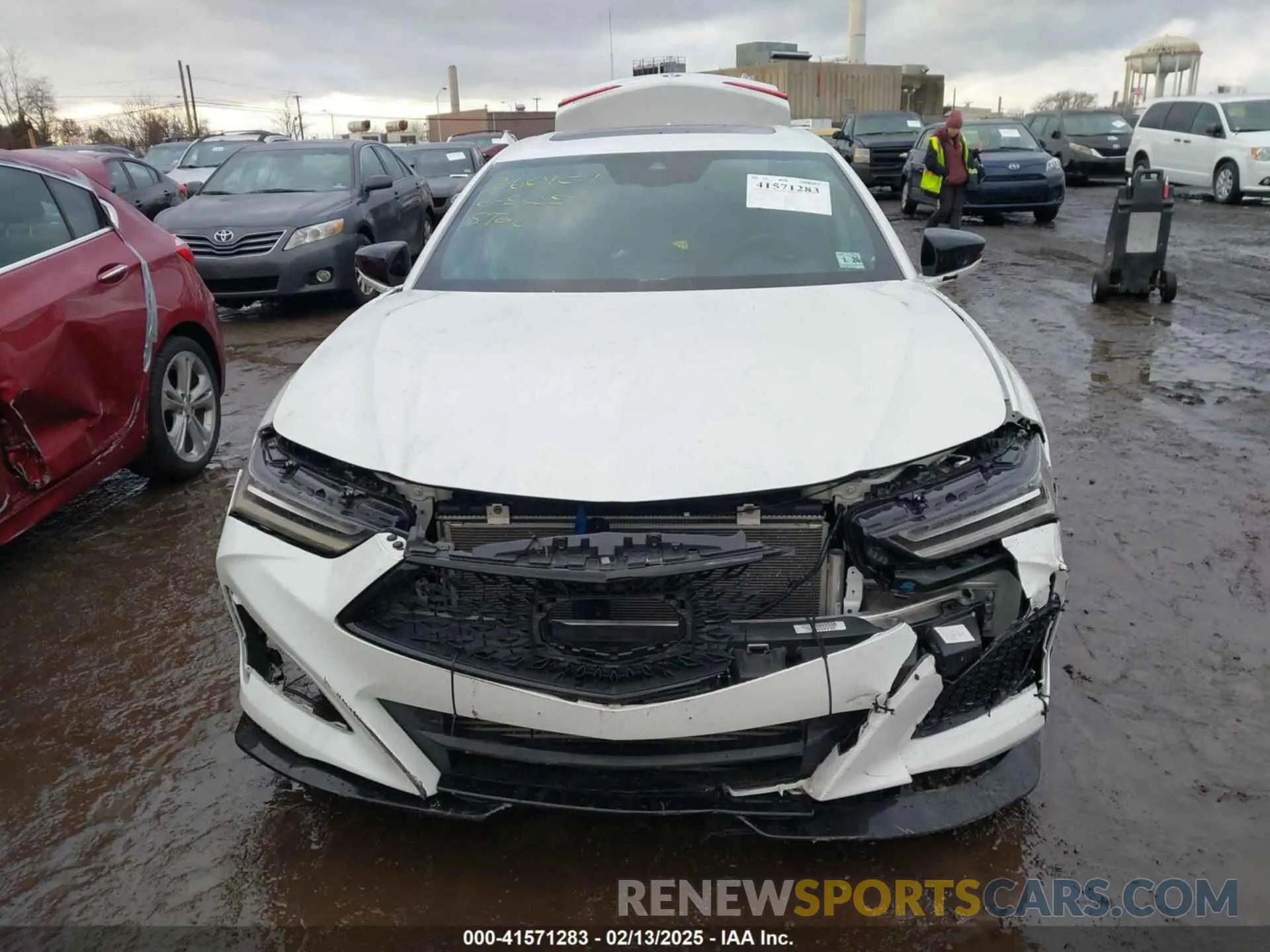 11 Photograph of a damaged car 19UUB5F53MA012897 ACURA TLX 2021