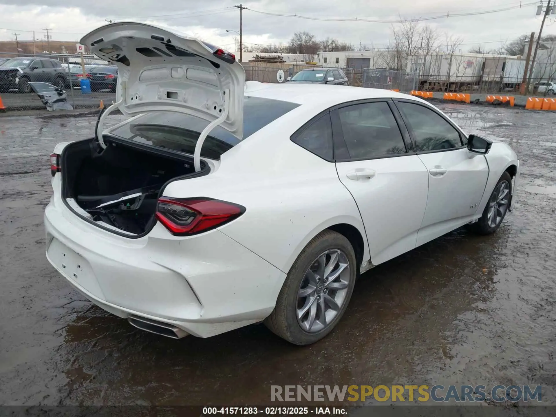 4 Photograph of a damaged car 19UUB5F53MA012897 ACURA TLX 2021