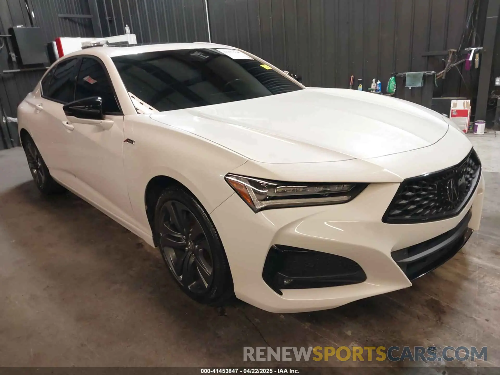 1 Photograph of a damaged car 19UUB5F53MA013077 ACURA TLX 2021