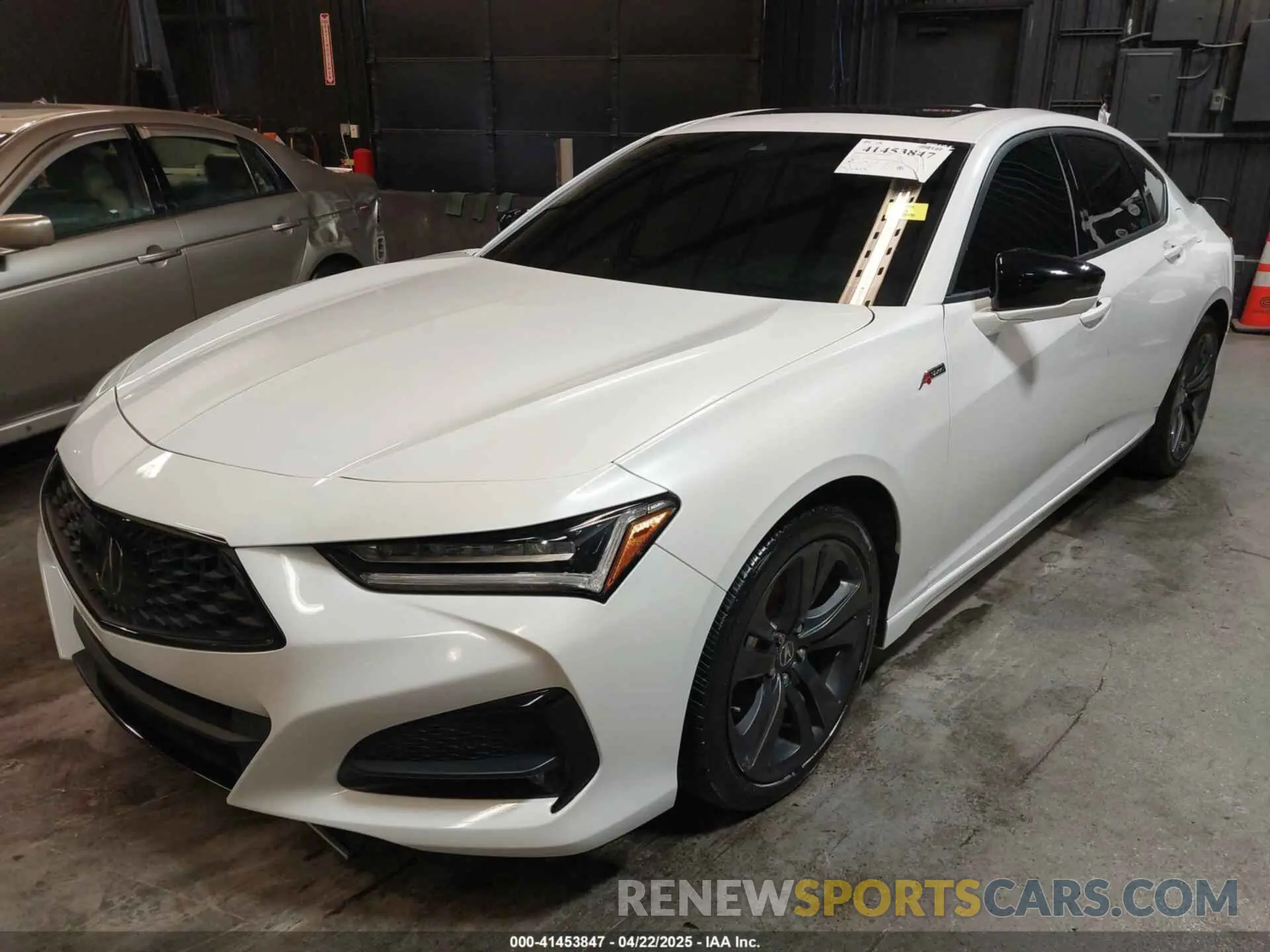 2 Photograph of a damaged car 19UUB5F53MA013077 ACURA TLX 2021