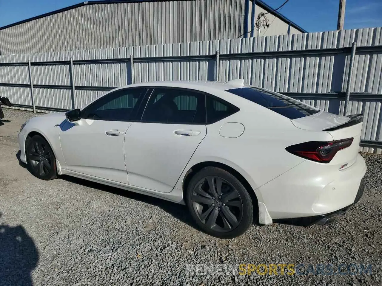 2 Photograph of a damaged car 19UUB5F53MA013676 ACURA TLX 2021
