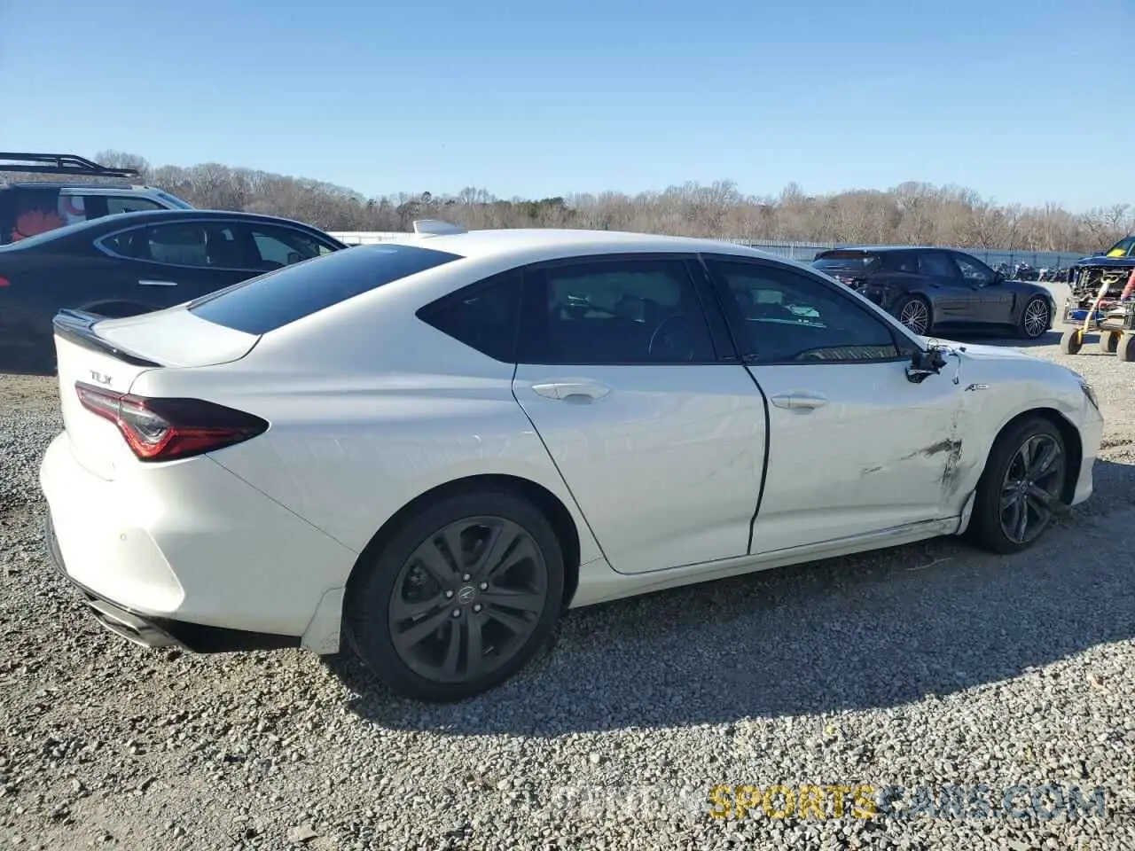 3 Photograph of a damaged car 19UUB5F53MA013676 ACURA TLX 2021