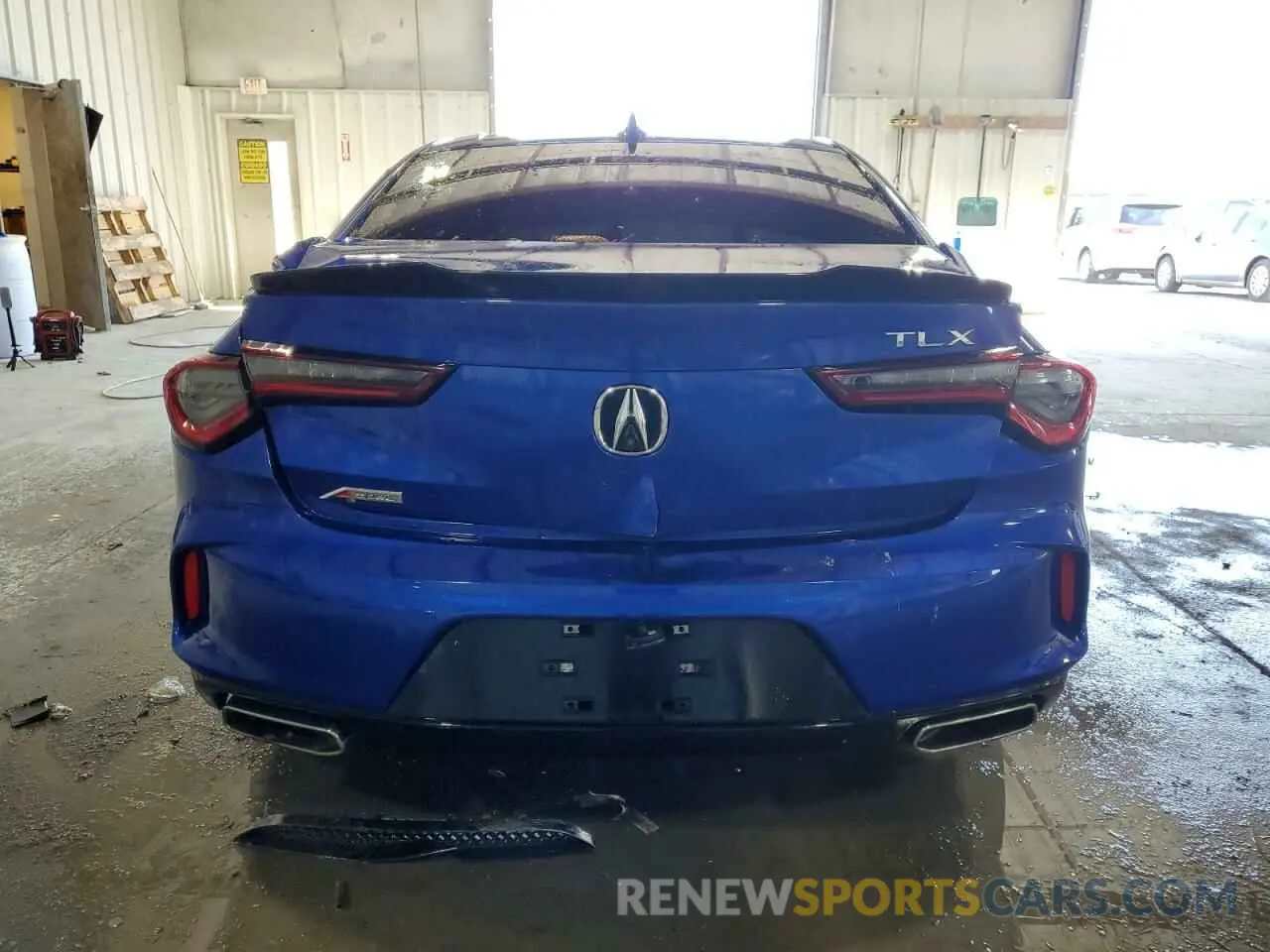 6 Photograph of a damaged car 19UUB5F58MA003421 ACURA TLX 2021