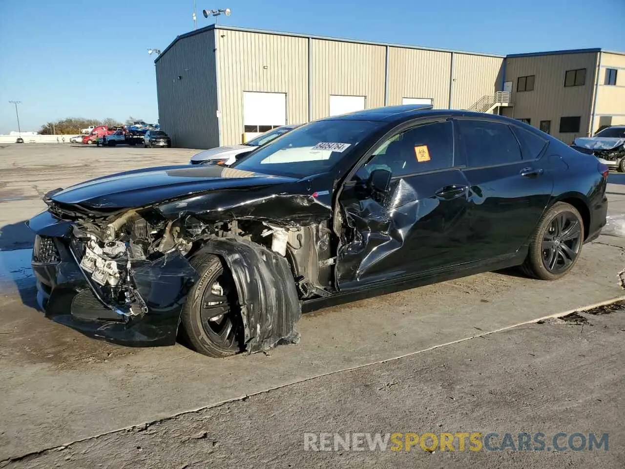 1 Photograph of a damaged car 19UUB5F59MA000091 ACURA TLX 2021