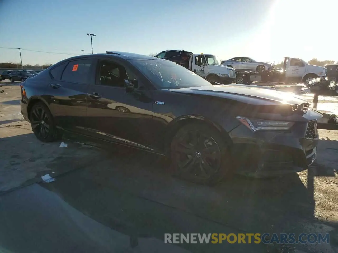 4 Photograph of a damaged car 19UUB5F59MA000091 ACURA TLX 2021