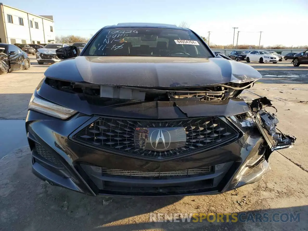 5 Photograph of a damaged car 19UUB5F59MA000091 ACURA TLX 2021