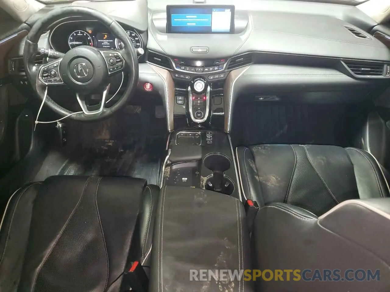 8 Photograph of a damaged car 19UUB5F60MA000909 ACURA TLX 2021