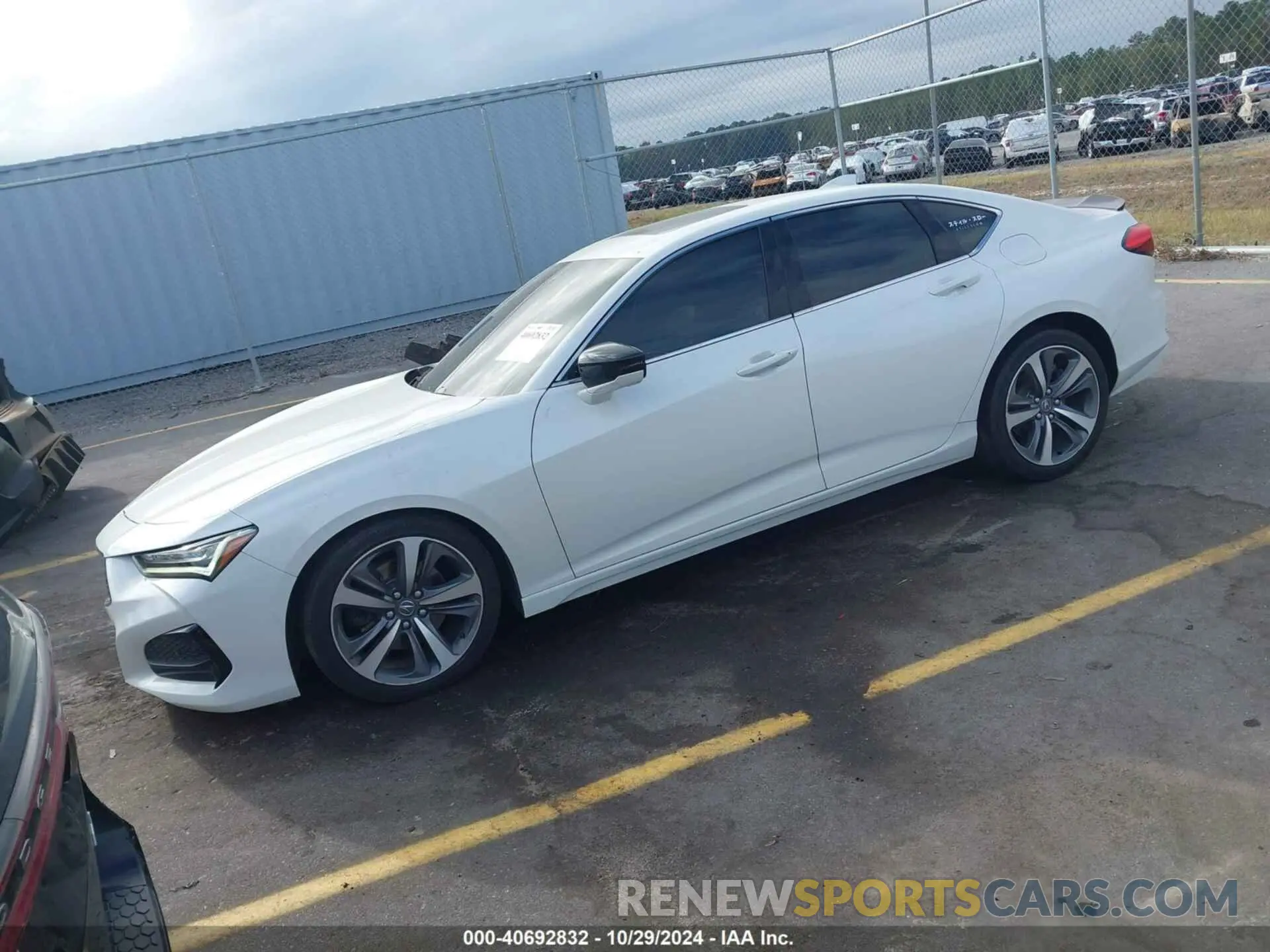 2 Photograph of a damaged car 19UUB5F60MA003776 ACURA TLX 2021